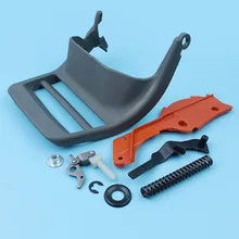 Front Handle Guard Chain Brake Cover Spring Kit For Husqvarna 362 365 371 372 Chainsaw Knee Joint Washer E-clip 
Front Handle Guard Chain Brake Cover Spring Kit For Husqvarna 362 365 371 372 Chainsaw Knee Joint Washer E-clip
