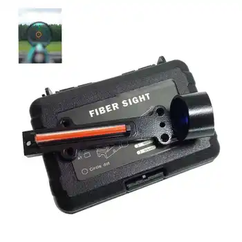 Tactical black red fiber optic aiming range holographic sight suitable for shotgun rib railway hunting shot
Tactical black red fiber optic aiming range holographic sight suitable for shotgun rib railway hunting shot