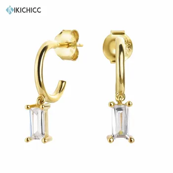 Kikichicc 925 Sterling Silver Mini Clear Crystal Hoops Dangle Charms Simple Luxury Women Circle Women Loops Wedding Jewelry
Kikichicc 925 Sterling Silver Mini Clear Crystal Hoops Dangle Charms Simple Luxury Women Circle Women Loops Wedding Jewelry