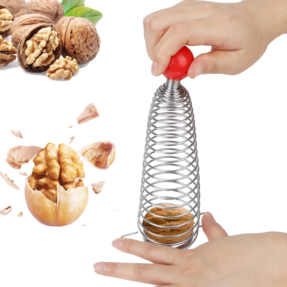 1Pcs Nut Sheller Metal Spring Nutcracker Open Walnut Pecan Artifact Stainless Steel Nut Crackers Open Professional Walnut Tools
1Pcs Nut Sheller Metal Spring Nutcracker Open Walnut Pecan Artifact Stainless Steel Nut Crackers Open Professional Walnut Tools