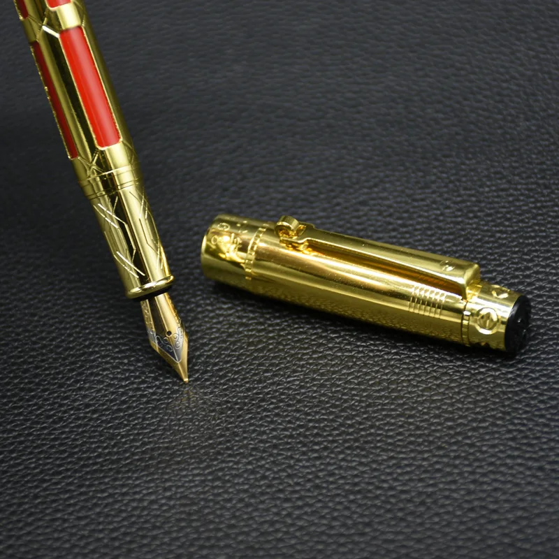 1Pc luxury Business Iraurita Fountain Pen Yongsheng 1168 Metal Golden Clip Ink pen Writing Pens Stationery School Office
1Pc luxury Business Iraurita Fountain Pen Yongsheng 1168 Metal Golden Clip Ink pen Writing Pens Stationery School Office