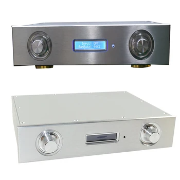 High-end dual-core AK4497EQ balanced luxury DAC decoder fiber coaxial USB input support DSD with remote control
High-end dual-core AK4497EQ balanced luxury DAC decoder fiber coaxial USB input support DSD with remote control