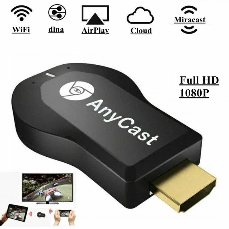 Anycast M4 M9 Plus Chromecast 2 Mirroring Multiple TV Stick Mini for Android Ios Chrome Cast HDMI WiFi Dongle 1080P DLNA Airplay
Anycast M4 M9 Plus Chromecast 2 Mirroring Multiple TV Stick Mini for Android Ios Chrome Cast HDMI WiFi Dongle 1080P DLNA Airplay