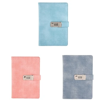 Password Notebook Paper Lockable Portable Book PU Diary Lock Traveler Journal Weekly Planner School Stationery
Password Notebook Paper Lockable Portable Book PU Diary Lock Traveler Journal Weekly Planner School Stationery