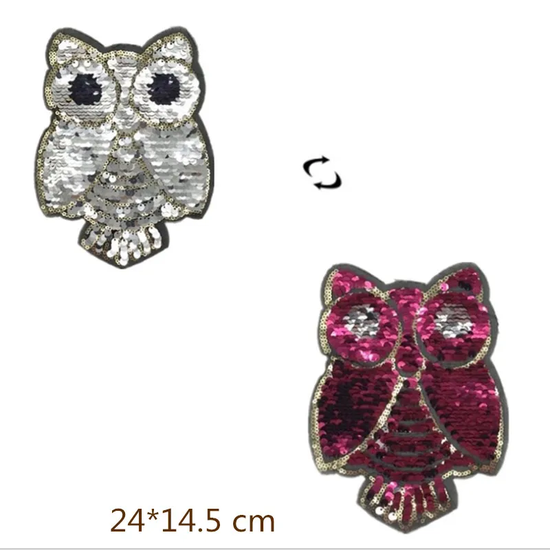 Sequin Owl Cloth Sticker Owl Flap Sequin Clothes Patch Sticker Flip Color Change Sequin
Sequin Owl Cloth Sticker Owl Flap Sequin Clothes Patch Sticker Flip Color Change Sequin