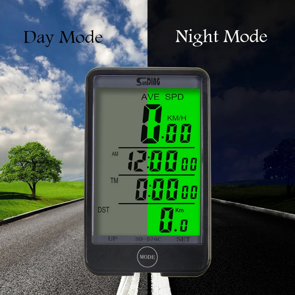 Waterproof Bike Computer 576 C Wireless And Wired MTB Bicycle Cycling Odometer Stopwatch Speedometer Watch LED Digital Rate
Waterproof Bike Computer 576 C Wireless And Wired MTB Bicycle Cycling Odometer Stopwatch Speedometer Watch LED Digital Rate