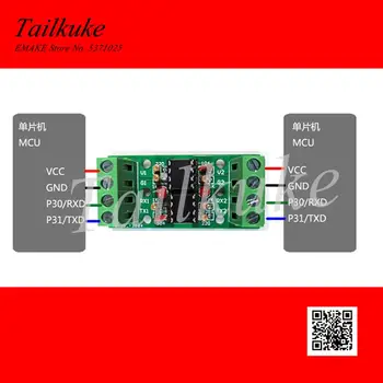 UART Serial Port Isolation Module Serial Port Optocoupler Module 6N137 Optocoupler Can Be Equipped with PCB Bracket Card Guide
UART Serial Port Isolation Module Serial Port Optocoupler Module 6N137 Optocoupler Can Be Equipped with PCB Bracket Card Guide