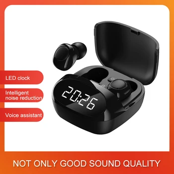 XG29 Bluetooth Earphones True Wireless Headphones 5.0 in-Ear Earbuds IPX5 Waterproof Mini Headset 3D Stereo Sound Sport Earpiece
XG29 Bluetooth Earphones True Wireless Headphones 5.0 in-Ear Earbuds IPX5 Waterproof Mini Headset 3D Stereo Sound Sport Earpiece