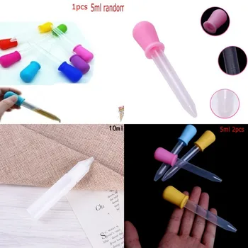 1/2pcs 5/10ML Clear Small Silicone Plastic Feeding Medicine Liquid Eye Ear Graduated Pipette Dropper For School Lab Supplies
1/2pcs 5/10ML Clear Small Silicone Plastic Feeding Medicine Liquid Eye Ear Graduated Pipette Dropper For School Lab Supplies