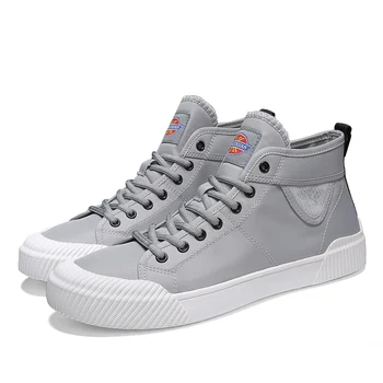 Men's high top skateboard shoes breathable pure pigment leisure shoes+male comfortable flat lace up Genuine zapatos de mujer
Men's high top skateboard shoes breathable pure pigment leisure shoes+male comfortable flat lace up Genuine zapatos de mujer