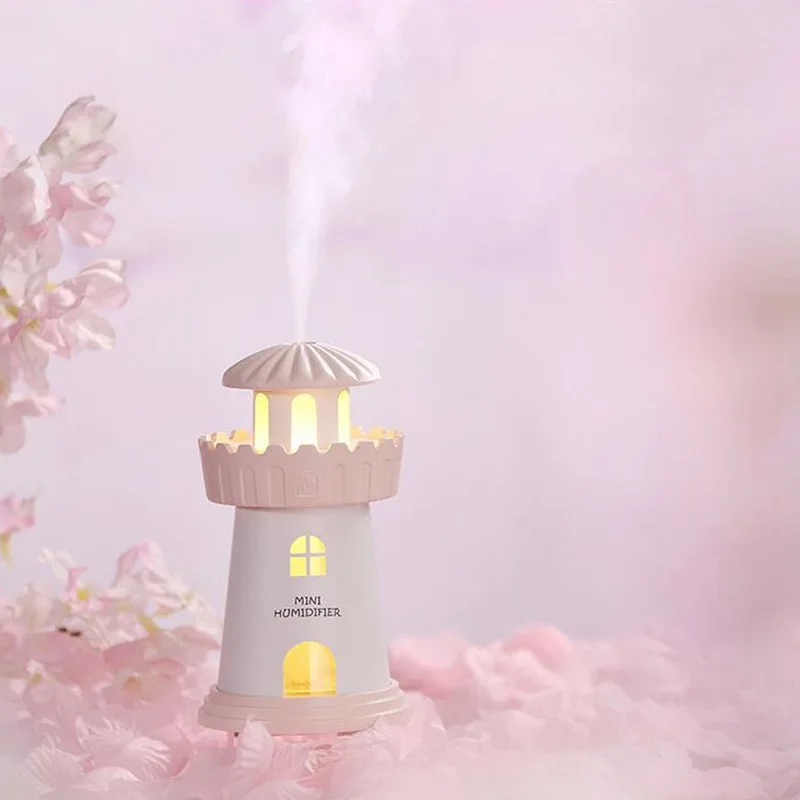Lighthouse Humidifier Household Electrical Appliance Desktop USB Air Humidifier Mini Creative Gifts Customizable Logo
Lighthouse Humidifier Household Electrical Appliance Desktop USB Air Humidifier Mini Creative Gifts Customizable Logo