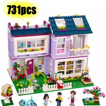 10541 Compatible With Lepining Friends Emma's House 41095 Building Blocks Emma Mia Figure Educational Toys For Children Girl 
10541 Compatible With Lepining Friends Emma's House 41095 Building Blocks Emma Mia Figure Educational Toys For Children Girl