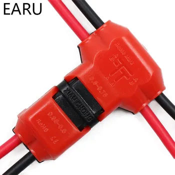 5pcs 2 Pin 2 Way Dc/ac 300v 10a Universal Compact Wire Wiring Connector T SHAPE Conductor Terminal Block With Lever AWG 18-24
5pcs 2 Pin 2 Way Dc/ac 300v 10a Universal Compact Wire Wiring Connector T SHAPE Conductor Terminal Block With Lever AWG 18-24