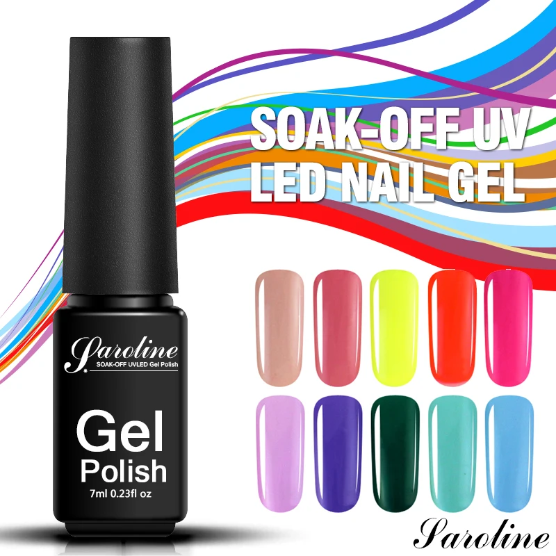 Saroline 7ML Nail SemiPermanent Shimmer and Shine Soak Off Colourful Color Gel Varnish Lucky Colors UV Gel Nail Polish Art Sugar
Saroline 7ML Nail SemiPermanent Shimmer and Shine Soak Off Colourful Color Gel Varnish Lucky Colors UV Gel Nail Polish Art Sugar