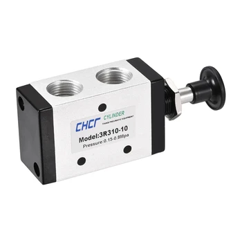 uxcell 1 Pcs Manual Hand Pull Push Solenoid Valve 2 Position 3 Way Pneumatic 3/8" PT Thread Air Hand Lever Operated Valve
uxcell 1 Pcs Manual Hand Pull Push Solenoid Valve 2 Position 3 Way Pneumatic 3/8" PT Thread Air Hand Lever Operated Valve