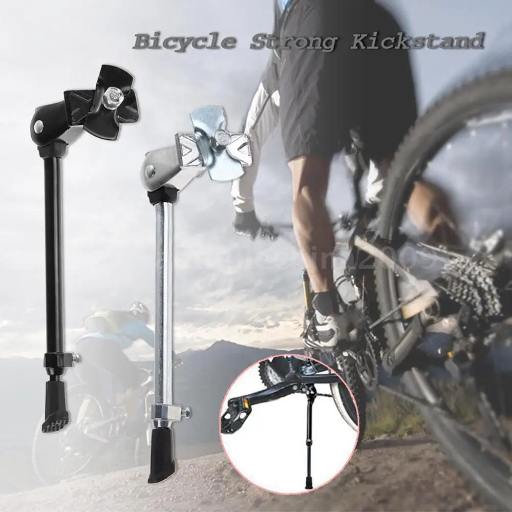 Bicycle Foot Support Adjustable Bike Kickstand Alloy Bike Rear Side Kickstand for Bike Bike 24" to 27" Cycling Equipment
Bicycle Foot Support Adjustable Bike Kickstand Alloy Bike Rear Side Kickstand for Bike Bike 24" to 27" Cycling Equipment