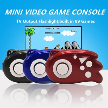 Mini 8 Bit Retro Video Game Players Controller Joystick Built-in 89 Classic Games Family TV AV Output Handheld Gaming Console
Mini 8 Bit Retro Video Game Players Controller Joystick Built-in 89 Classic Games Family TV AV Output Handheld Gaming Console