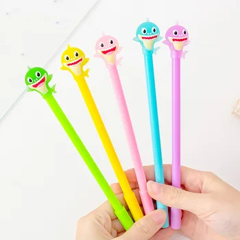 4 pcs/lot Shark gel pens for writing Cute 0.5mm black ink neutral pen Office school supplies Stationery Gift
4 pcs/lot Shark gel pens for writing Cute 0.5mm black ink neutral pen Office school supplies Stationery Gift