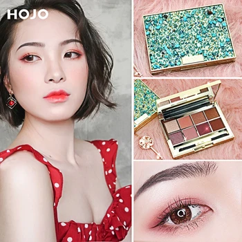 Hojo 8 Colors Matte Eyeshadow Palette Waterproof Lasting Diamond Eye Shadow Beauty Makeup Cosmetics Makeup Cosmetics with Brush
Hojo 8 Colors Matte Eyeshadow Palette Waterproof Lasting Diamond Eye Shadow Beauty Makeup Cosmetics Makeup Cosmetics with Brush