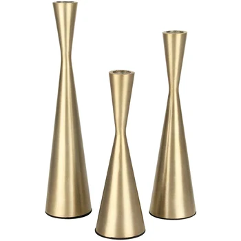 Set of 3 Taper Candlestick Holders Table Decorative Candle Stand for Dining, Party, Home Decor 
Set of 3 Taper Candlestick Holders Table Decorative Candle Stand for Dining, Party, Home Decor