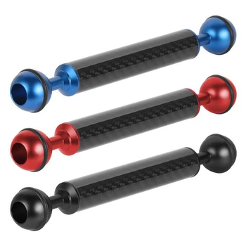 3Pcs Double Ball Head 6 Inch Long D20Mm Carbon Fiber Buoyancy Light Arm Diving Photography Extended Fill Light Ball Head Arm
3Pcs Double Ball Head 6 Inch Long D20Mm Carbon Fiber Buoyancy Light Arm Diving Photography Extended Fill Light Ball Head Arm
