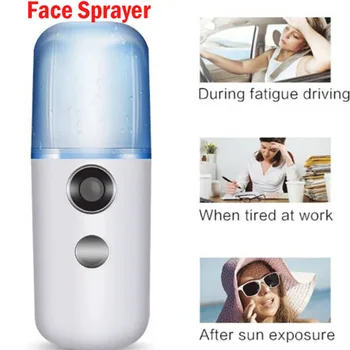 Mini Handheld Face Steamer Machine Hydrating Deep Cleaning Skin Sprayer Device 
Mini Handheld Face Steamer Machine Hydrating Deep Cleaning Skin Sprayer Device