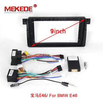 MEKEDE 2 Din Car Radio face plate Frame for BMW E46 M3 Rover 75 Coupe 318 Car DVD GPS Player panel dash mount kit car accessory
MEKEDE 2 Din Car Radio face plate Frame for BMW E46 M3 Rover 75 Coupe 318 Car DVD GPS Player panel dash mount kit car accessory
