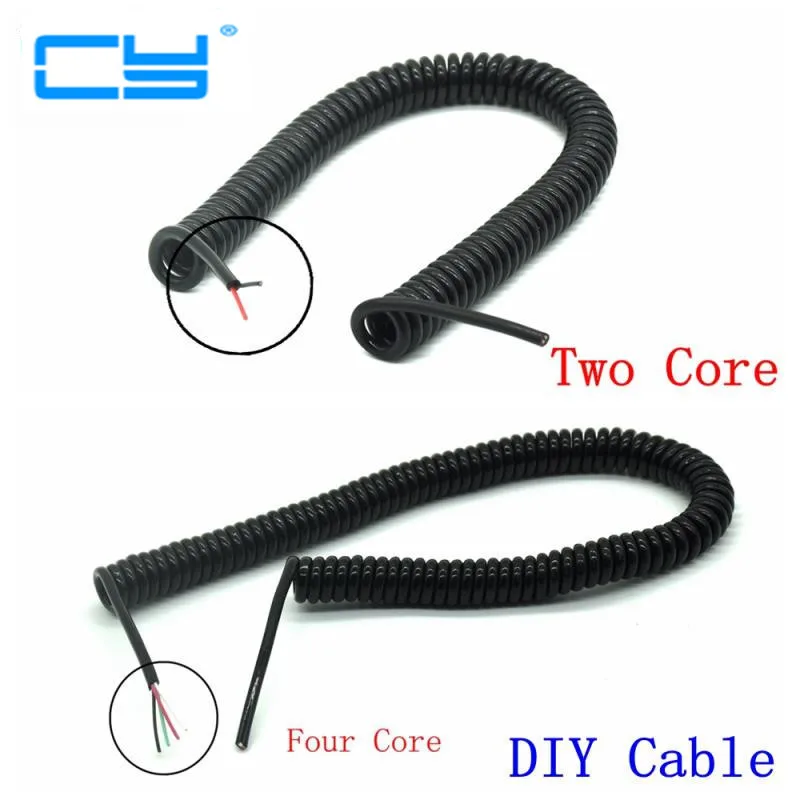 DIY spring roll curve USB cable USB 4 core 2 core micro USB Mini USB extension data cable 2M 200CM
DIY spring roll curve USB cable USB 4 core 2 core micro USB Mini USB extension data cable 2M 200CM