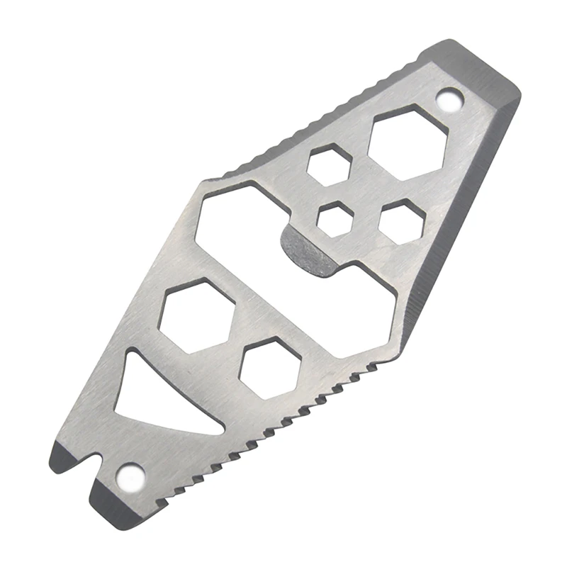 6-in-1 EDC Multi-tool Multi Functional Portable Stainless Steel Bottle Opener Outdoor Tool Portable Mini Camping Climbing Tools
6-in-1 EDC Multi-tool Multi Functional Portable Stainless Steel Bottle Opener Outdoor Tool Portable Mini Camping Climbing Tools