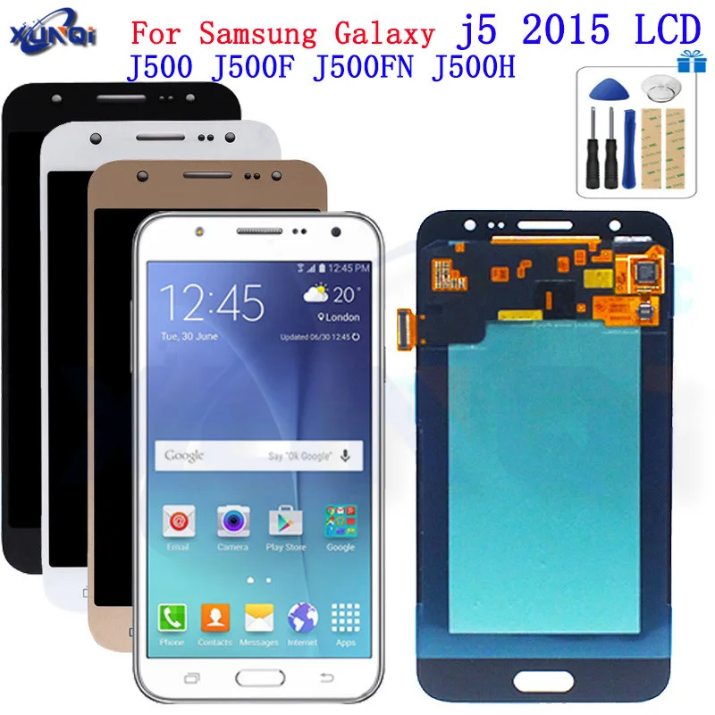 J5 2015 LCD For Samsung GALAXY J500 LCD J500F J500FN Display J500M J500H Display Touch Screen Digitizer Replacement Parts
J5 2015 LCD For Samsung GALAXY J500 LCD J500F J500FN Display J500M J500H Display Touch Screen Digitizer Replacement Parts