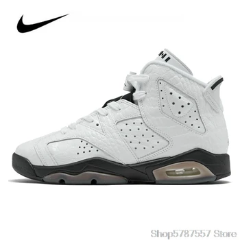 Jordan Shoes Sneakers Nike Air Jordan 6 Alligator GS Men's Basketball Shoes Original High Top Basketball Shoes Women 384665-10
Jordan Shoes Sneakers Nike Air Jordan 6 Alligator GS Men's Basketball Shoes Original High Top Basketball Shoes Women 384665-10