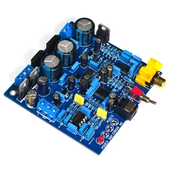 AK4396+CS8416 DAC Digital Decoder 24Bit 192Khz Optical Fiber Coaxial Signal Input Stereo o Analog Output
AK4396+CS8416 DAC Digital Decoder 24Bit 192Khz Optical Fiber Coaxial Signal Input Stereo o Analog Output