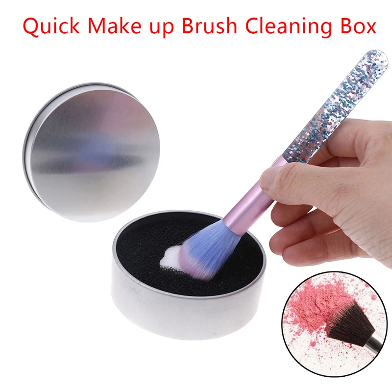 1pc Quick Makeup Brush Cleaner Sponge Remover Color Off Dry Wash Box Sponge Cleaning Mat Box Powder Brush Washing Cosmetic Clean
1pc Quick Makeup Brush Cleaner Sponge Remover Color Off Dry Wash Box Sponge Cleaning Mat Box Powder Brush Washing Cosmetic Clean