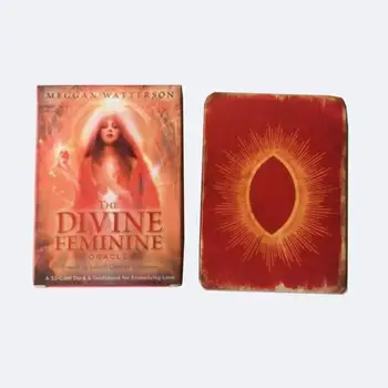 53pcs The Divine Feminine Oracle Tarot Cards Deck Board Game For Party Playing Cards Table Games Entertainment
53pcs The Divine Feminine Oracle Tarot Cards Deck Board Game For Party Playing Cards Table Games Entertainment