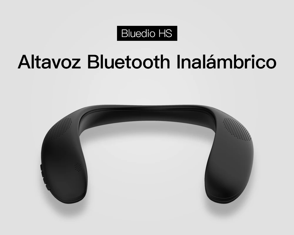 Bluedio-altavoz inalámbrico HS, columna montada en el cuello, compatible con Bluetooth 5,0, bajos portátiles, radio FM, compatible con ranura para tarjeta SD 71 H74b3cdac79b64e829f0732b1bf511575w