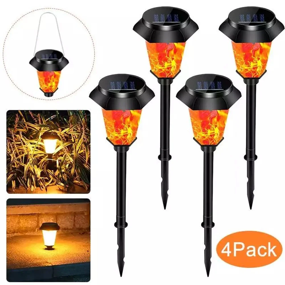 2 в 1 подвесной светильник на солнечной батарее, водонепроницаемый, для ландшафта, газона, парка, патио, светильник да