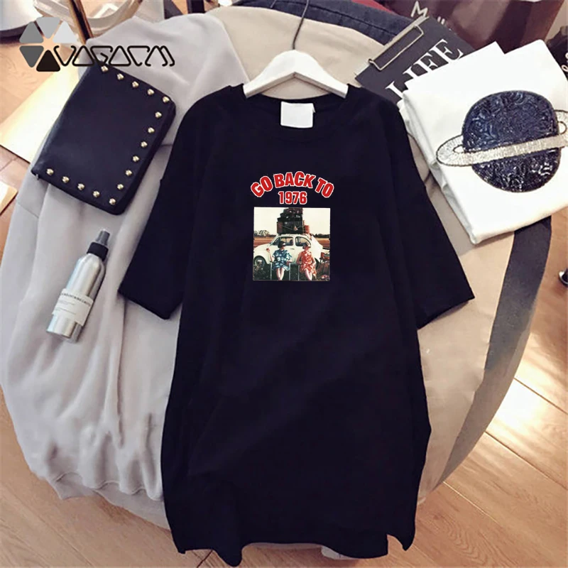 Summer Women Dresses Europe and America Vintage Modern Print Casual Loose Black Mini Women Clothes Plus Size Dress Fashion
Summer Women Dresses Europe and America Vintage Modern Print Casual Loose Black Mini Women Clothes Plus Size Dress Fashion