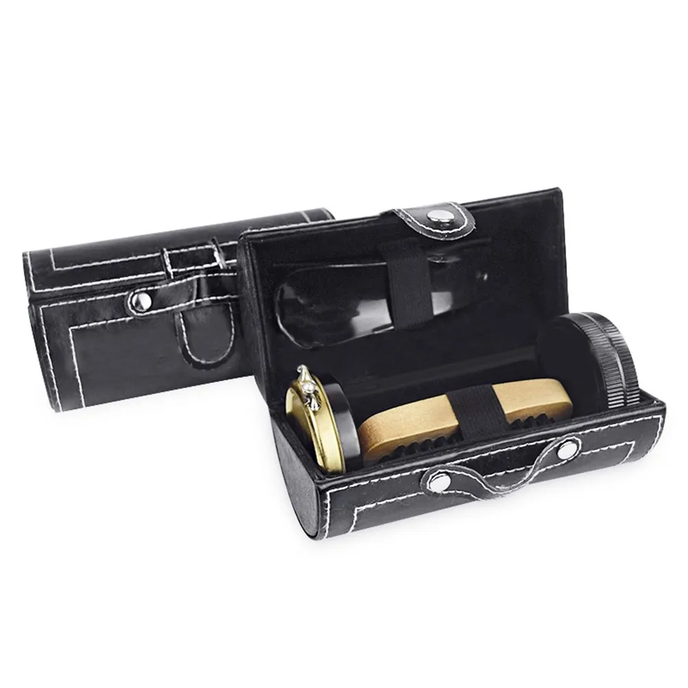 1 Set Portable Shoe Shine Care Kit Cleaning Brushes Sponge Cloth Travel Set Case Set Neutral Polishing Tool With Case To Father
1 Set Portable Shoe Shine Care Kit Cleaning Brushes Sponge Cloth Travel Set Case Set Neutral Polishing Tool With Case To Father