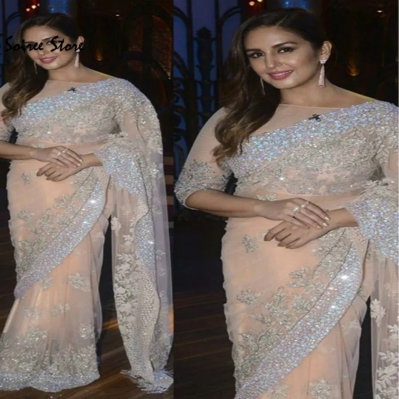 Kaftan Muslim Evening Dresses Vintage Peach Mermaid Prom Dresses With Crystal Appliques Elegant Turkey Indian Formal Gowns 2020
Kaftan Muslim Evening Dresses Vintage Peach Mermaid Prom Dresses With Crystal Appliques Elegant Turkey Indian Formal Gowns 2020