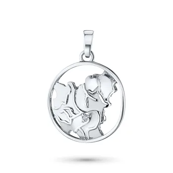 Silver Pendant with diamond тд06п121808
Silver Pendant with diamond тд06п121808