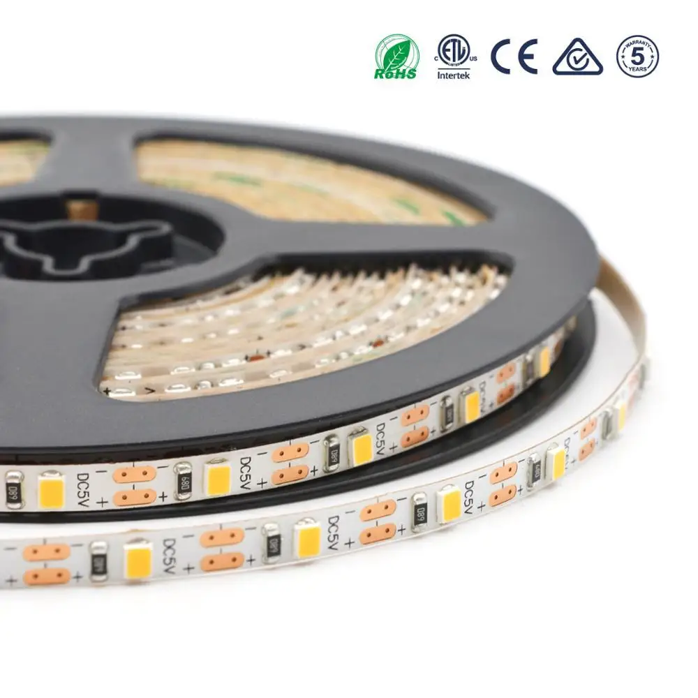 New 5mm ultra-thin 2835 high brightness flexible light strip 120LED/M, CRI90 high lumen LED tape DC24V LED flexible strip
New 5mm ultra-thin 2835 high brightness flexible light strip 120LED/M, CRI90 high lumen LED tape DC24V LED flexible strip