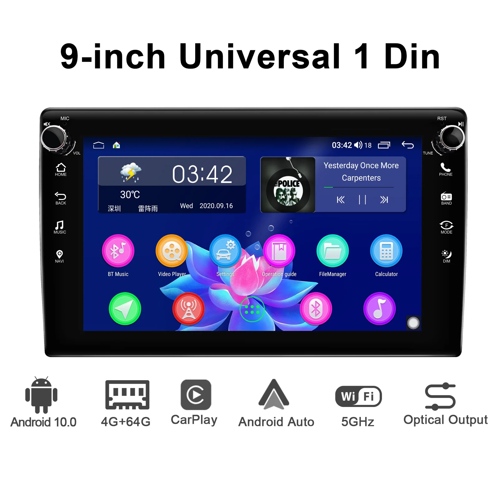 Joying Newest Android 5.1 Lollipop Double 2 Din 7" DVD Player Universal GPS Navigation Car radio Support DAB+ TV Bluetooth USB
Joying Newest Android 5.1 Lollipop Double 2 Din 7" DVD Player Universal GPS Navigation Car radio Support DAB+ TV Bluetooth USB