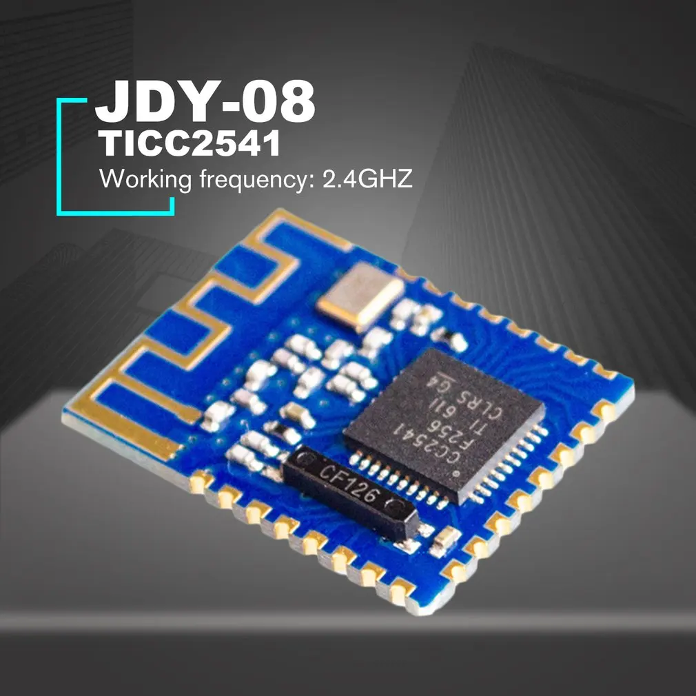 JDY-08 Bluetooth 4.0 CC2541 Module Master-Slave Central Switching Wireless for Airsync iBeacon Arduino Uart Transceiver DIY