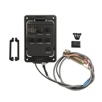 Guitar Preamp Convenient Acoustic Guitar Pickup Battery Powered Ukuleles Tuner Volume Practical Multifunctional Guitar Amplifier
Guitar Preamp Convenient Acoustic Guitar Pickup Battery Powered Ukuleles Tuner Volume Practical Multifunctional Guitar Amplifier