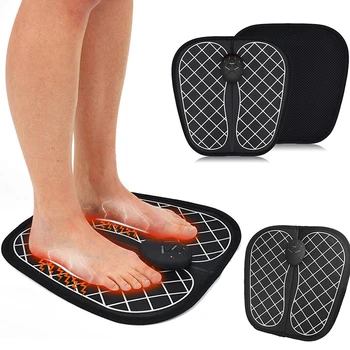 Double wave variable frequency EMS Foot Massage Pad Intelligent Acupoint Capture Foot Leg Vibration Massager Foot Care Black
Double wave variable frequency EMS Foot Massage Pad Intelligent Acupoint Capture Foot Leg Vibration Massager Foot Care Black