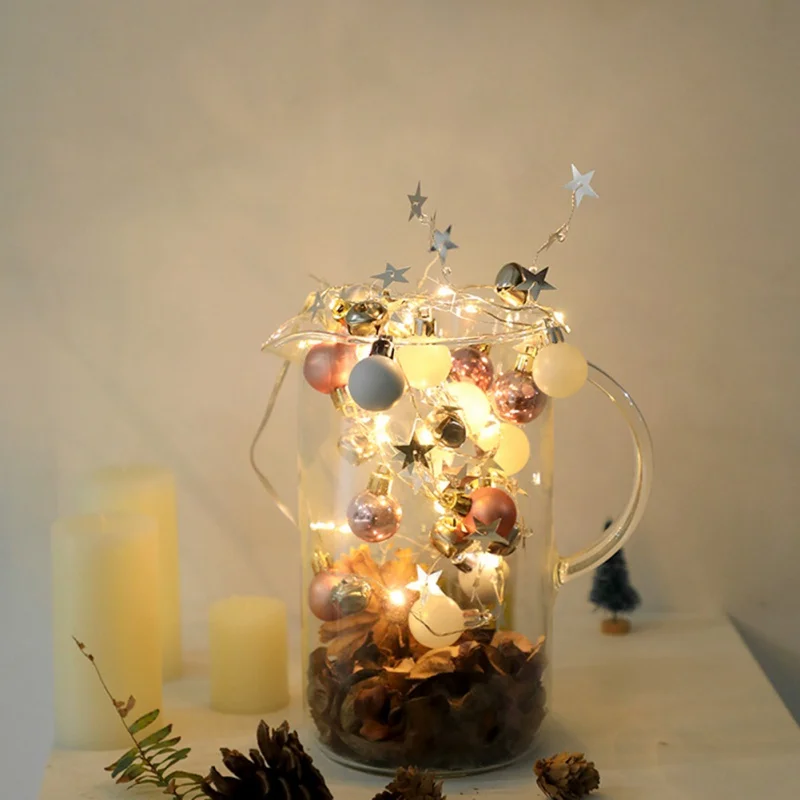 Merry Christmas LED Star Ball Light String Twinkle Garlands Christmas Lamp Holiday Party Wedding Decorative Fairy Lights
Merry Christmas LED Star Ball Light String Twinkle Garlands Christmas Lamp Holiday Party Wedding Decorative Fairy Lights