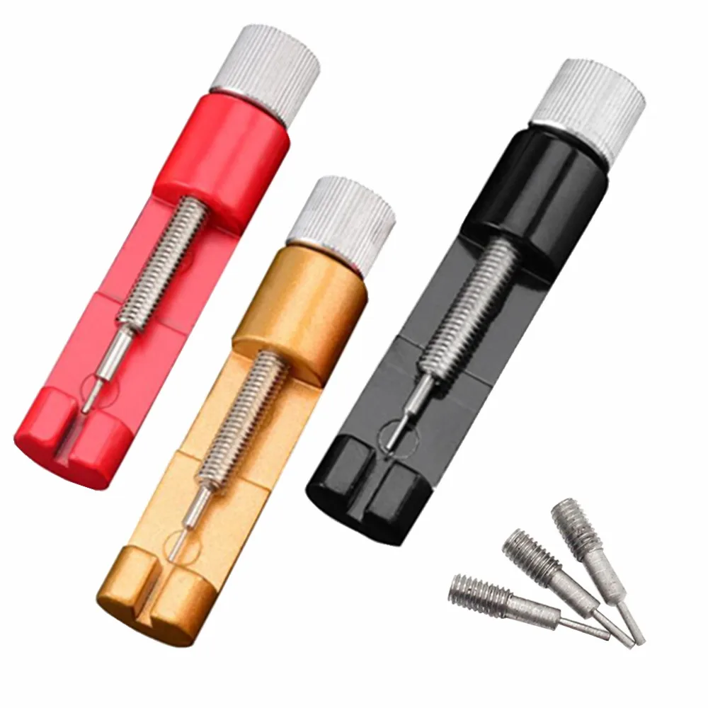 New Arrvia Watch Link For Band Slit Strap Bracelet Chain Pin Remover Adjuster Repair Tool Kit With 3pcs Pins For Men/Women Watch
New Arrvia Watch Link For Band Slit Strap Bracelet Chain Pin Remover Adjuster Repair Tool Kit With 3pcs Pins For Men/Women Watch