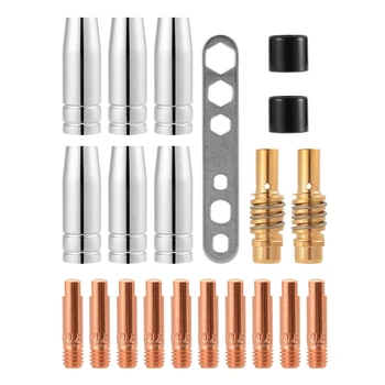 21X Contact Nozzle Tip Holder 15AK MIG Welding Torch Welder Accessories BI989
21X Contact Nozzle Tip Holder 15AK MIG Welding Torch Welder Accessories BI989