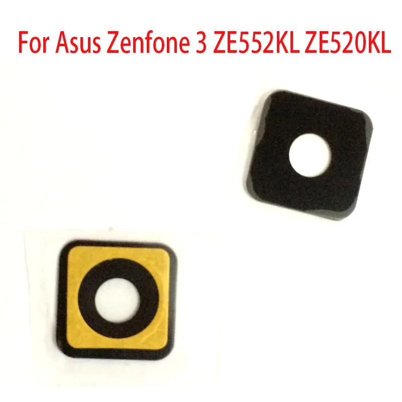 2 шт./лот стекло для объектива задней камеры Asus Zenfone 3 ZE552KL ZE520KL стеклянная крышка с