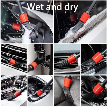 Auto Car Detailing Brush Set Including Car Detail Brushes Microfiber Car Cloth Air Vent Duster for Cleaning Car
Auto Car Detailing Brush Set Including Car Detail Brushes Microfiber Car Cloth Air Vent Duster for Cleaning Car